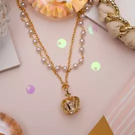 Кулон с жемчугом