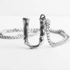 Кулон стальной