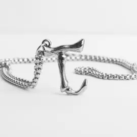 Кулон стальной