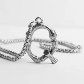 Кулон стальной