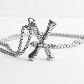 Кулон стальной