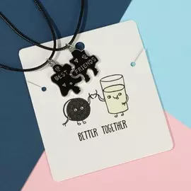 Кулоны на шнурке парные