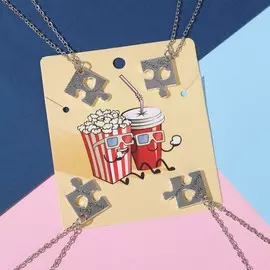 Кулоны парные на цепочке