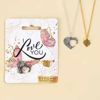 Кулоны неразлучники