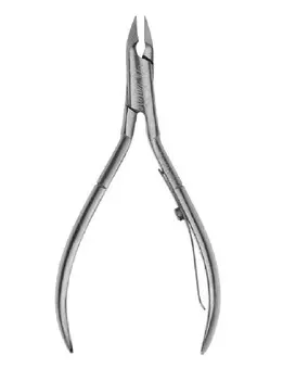 Кусачки для ногтей и кутикул, дл.10см, дл.лезвий 9мм матовые 102-002S#3