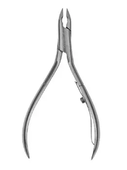 Кусачки для ногтей и кутикул, дл.10см, дл.лезвий 6мм матовые 102-002S#2