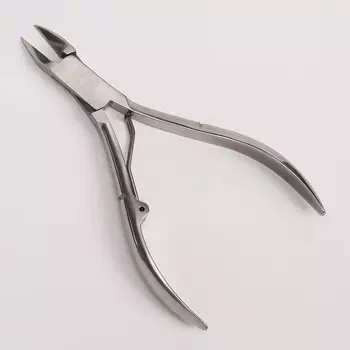 Кусачки педикюрные, прямое лезвие, 13.5 см, длина лезвия - 15 мм