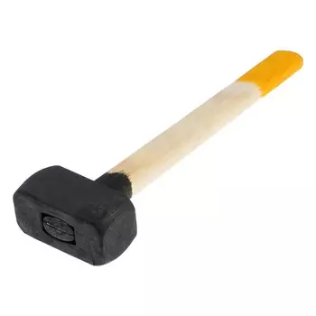 Кувалда кованая лом, 2 кг, деревянная рукоятка