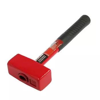 Кувалда лом, металлическая обрезиненная рукоятка, 1.5 кг