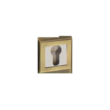 Квадратная накладка 52 мм под цилиндровый механизм