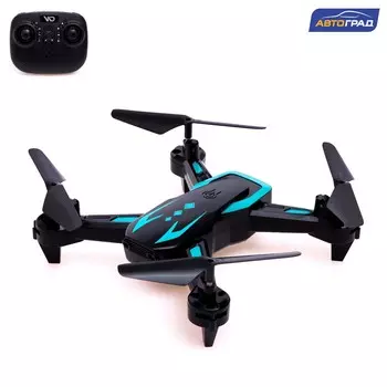 Квадрокоптер радиоуправляемый hoverdrone, барометр, цвет черный