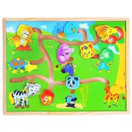 Лабиринт со зверями на поляне