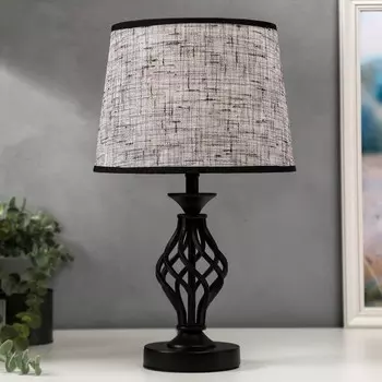 Лампа настольная 16229/1bk е27 40 вт черный 252542 см