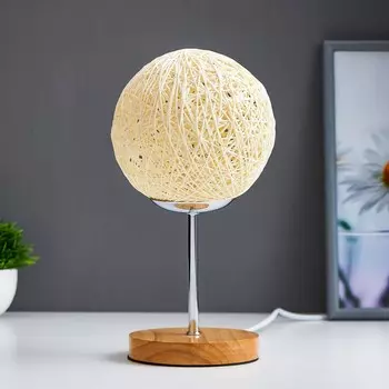 Лампа настольная 16495/1 e27 40вт 14х14х30 см risalux