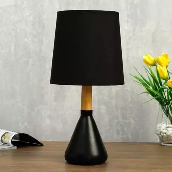 Лампа настольная 320612/1 e14 40 вт черный 161635 см risalux