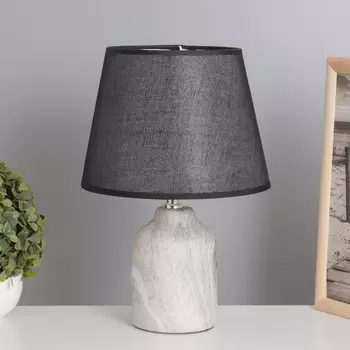 Лампа настольная 38041/1 e14 40 вт серый/черный 202034 см risalux