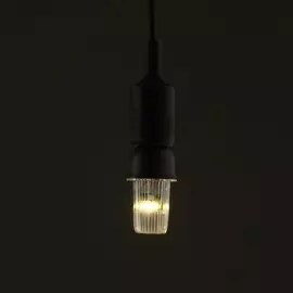 Лампа светодиодная строб, прозрачная, е27, 4led, 3 вт, 220 в, 3000к, т-белое свечение