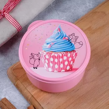 Ланч - бокс круглый