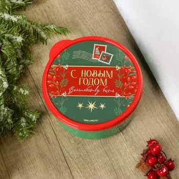 Ланч-бокс прямоугольный новогодний