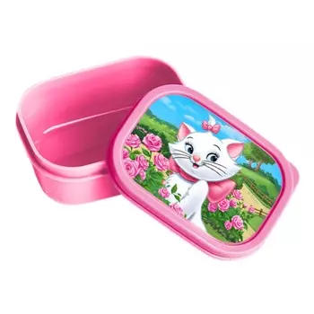 Ланч-бокс детский, 500 мл, кошечка мари