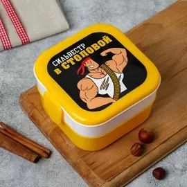 Ланч-бокс двухуровневый
