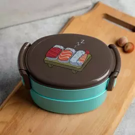 Ланч-бокс двухуровневый