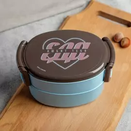 Ланч-бокс двухуровневый