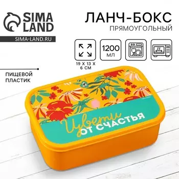Ланч - бокс прямоугольный