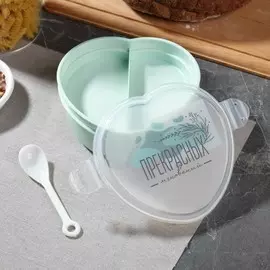 Ланч-бокс в форме сердца