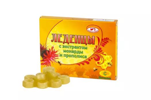 Леденцы с экстрактом монарды