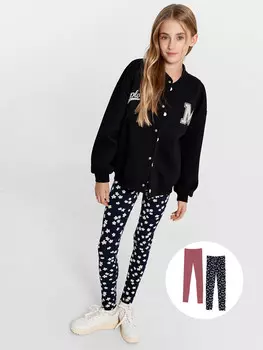 Легинсы для девочек мультипак (2 шт.)