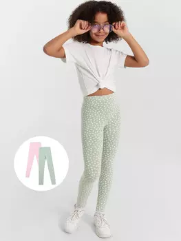 Леггинсы для девочек (2шт.)