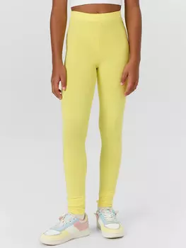 Леггинсы для девочек желтые