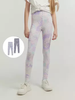 Легинсы для девочек мультипак (2 шт.)