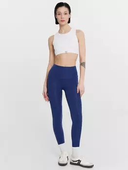 Легинсы женские синие