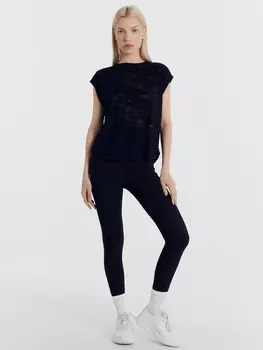 Легинсы женские в черном цвете