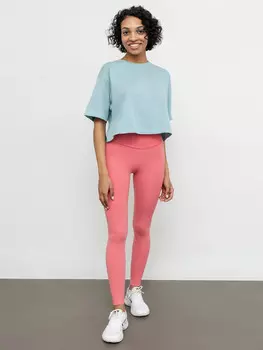 Легинсы женские в коралловом оттенке