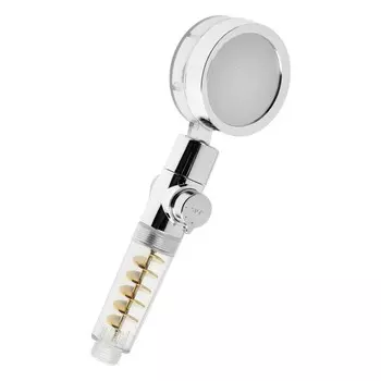 Лейка для душа zein z4069, микроточки, кнопка