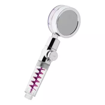 Лейка для душа zein z4087, микроточки, кнопка