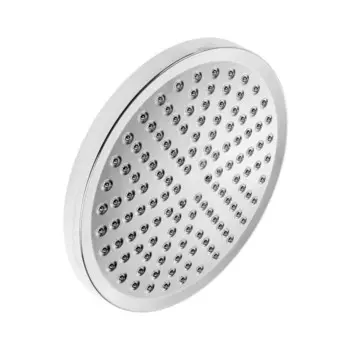 Лейка стационарная zein, 1 режим, круглая, d=20 см, пластик, хром