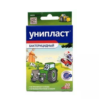 Лекопластырь униплатс бактерицидный
