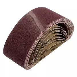 Лента абразивная бесконечная тундра, на тканевой основе, 75457 мм, р60, 10 шт.