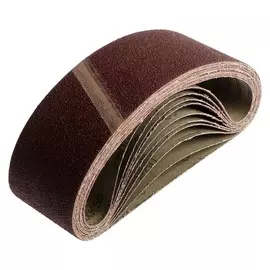 Лента абразивная бесконечная тундра, на тканевой основе, 75533 мм, р60, 10 шт.