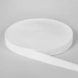 Резинка бельевая, 25 мм, 25 ± 1 м, цвет белый