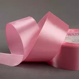 Лента атласная, 40 мм 23 ± 1 м, цвет жемчужно-розовый №135