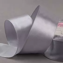 Лента атласная, 40 мм 23 ± 1 м, цвет пепельный №59