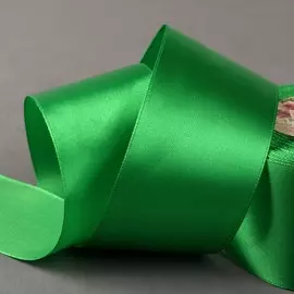 Лента атласная, 50 мм 23 ± 1 м, цвет зеленый №19