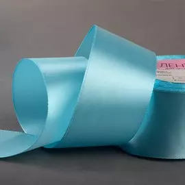 Лента атласная, 50 мм 23 ± 1 м, цвет голубой №211