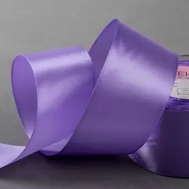 Лента атласная, 50 мм 23 ± 1 м, цвет сиреневый №21