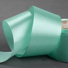 Лента атласная, 50 мм × 23 ± 1 м, цвет нежно-мятный №177